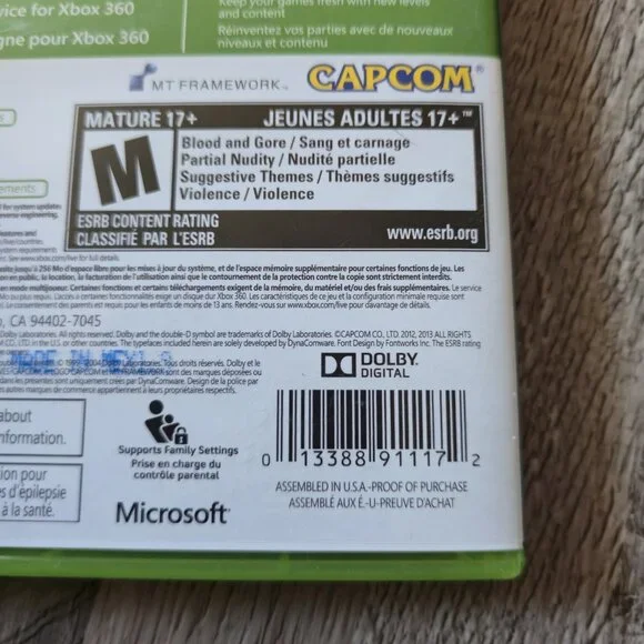 Microsoft Xbox 360 Bayonetta & Dragon’s Dogma Dark Arisen Bundle - Picture 13 of 15